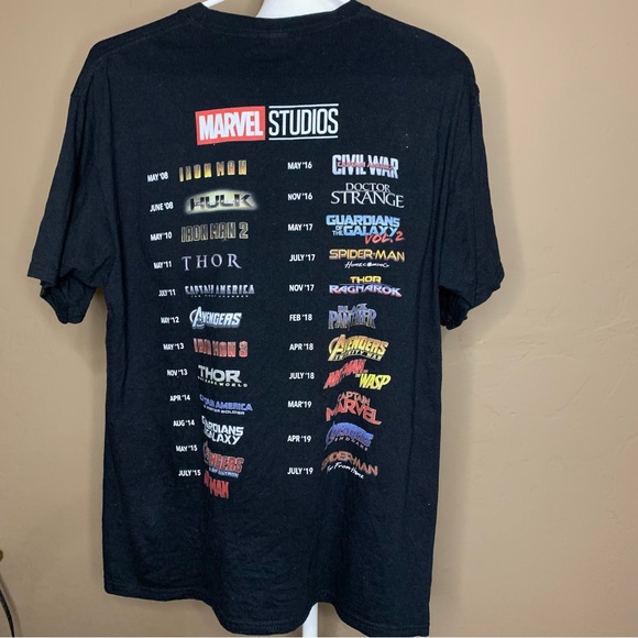 Marvel More than a fan Black Tee - Picture 4 of 7